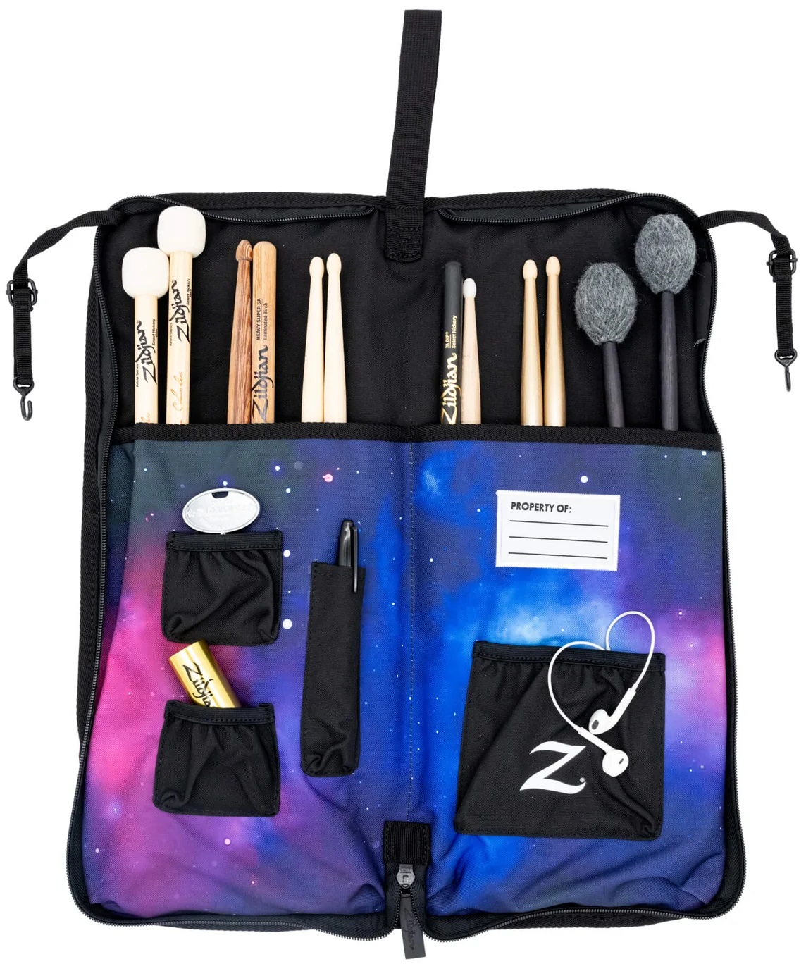 Zildjian Student Backpack Purple Galaxy (obrázek 6)