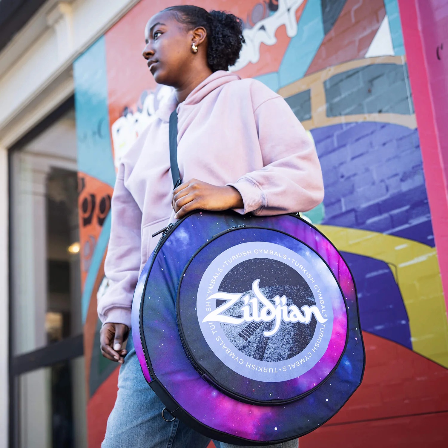 Zildjian 20" Student Cymbal Bag Purple Galaxy (obrázek 11)
