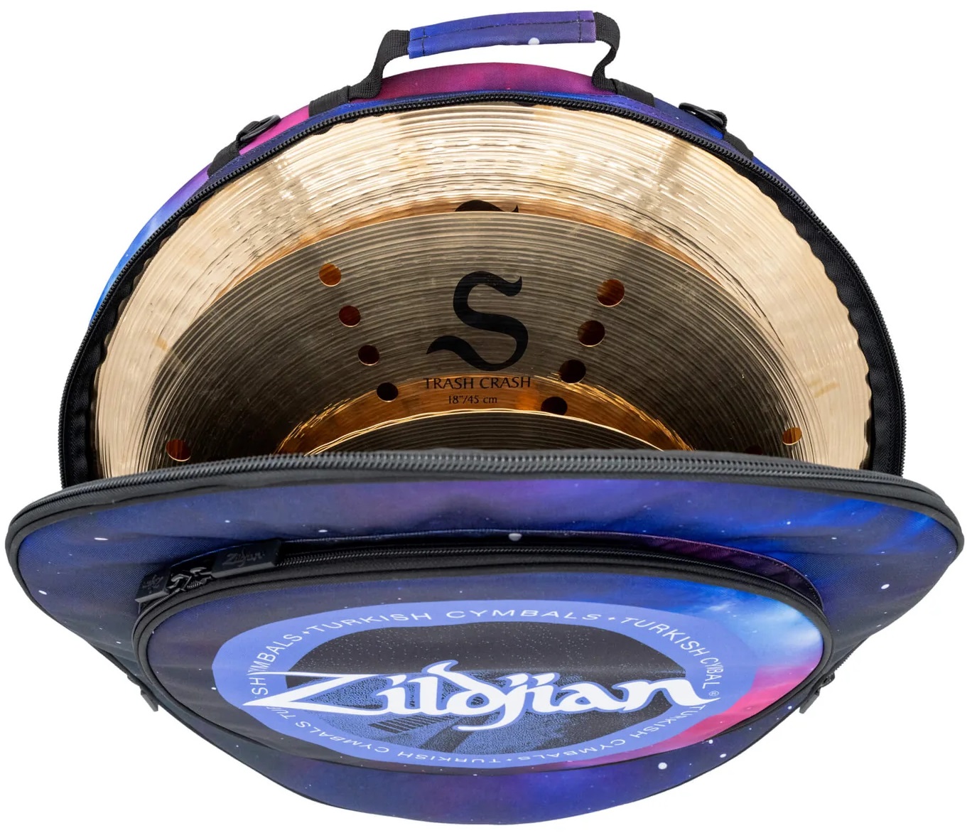 Zildjian 20" Student Cymbal Bag Purple Galaxy (obrázek 7)