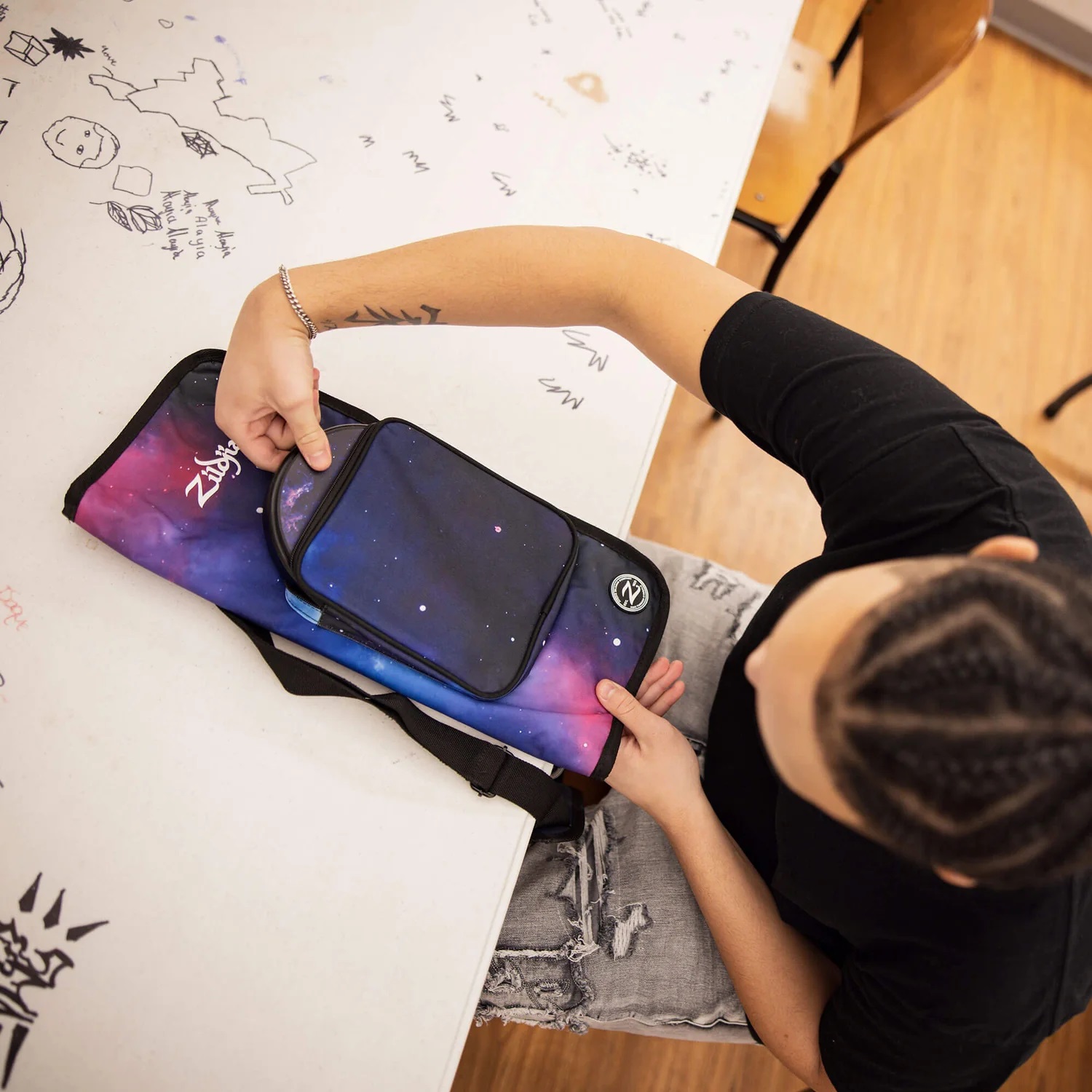 Zildjian Student Stick Bag Purple Galaxy (obrázek 9)