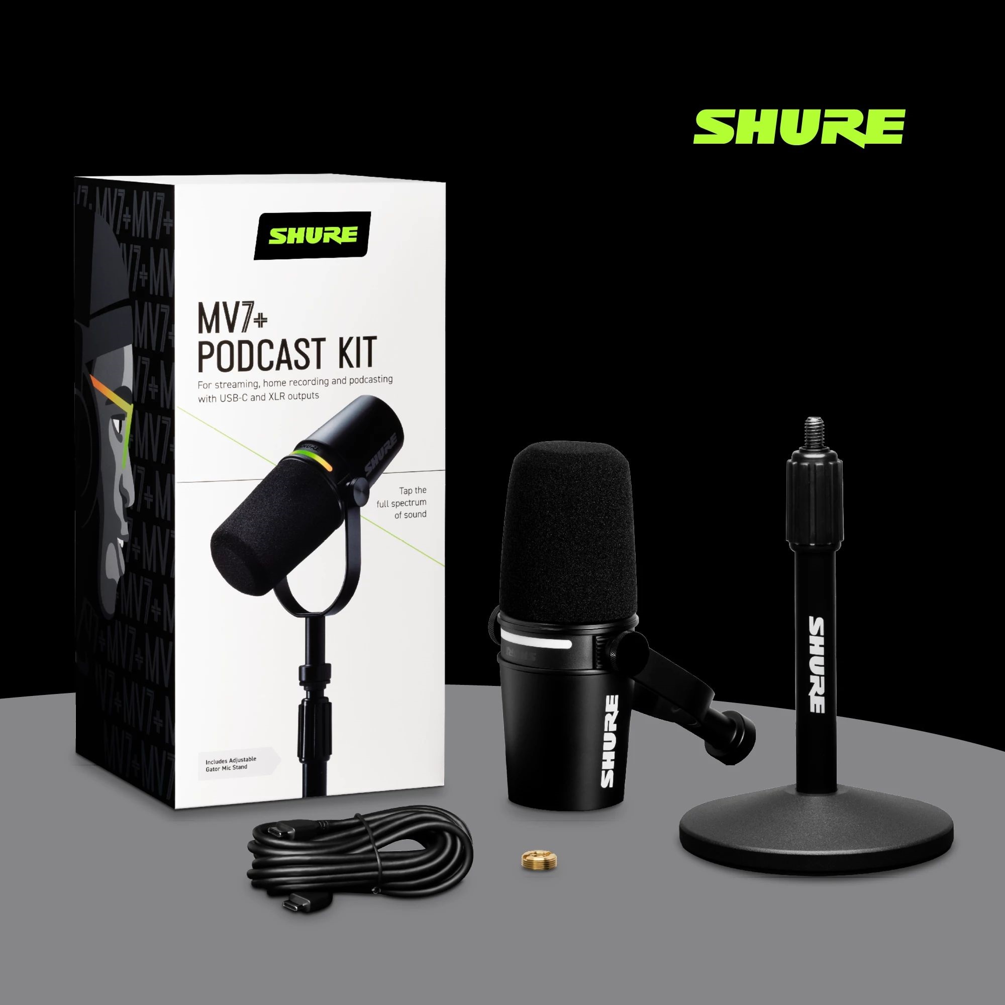 Shure MV7+ Podcast Kit (obrázek 12)