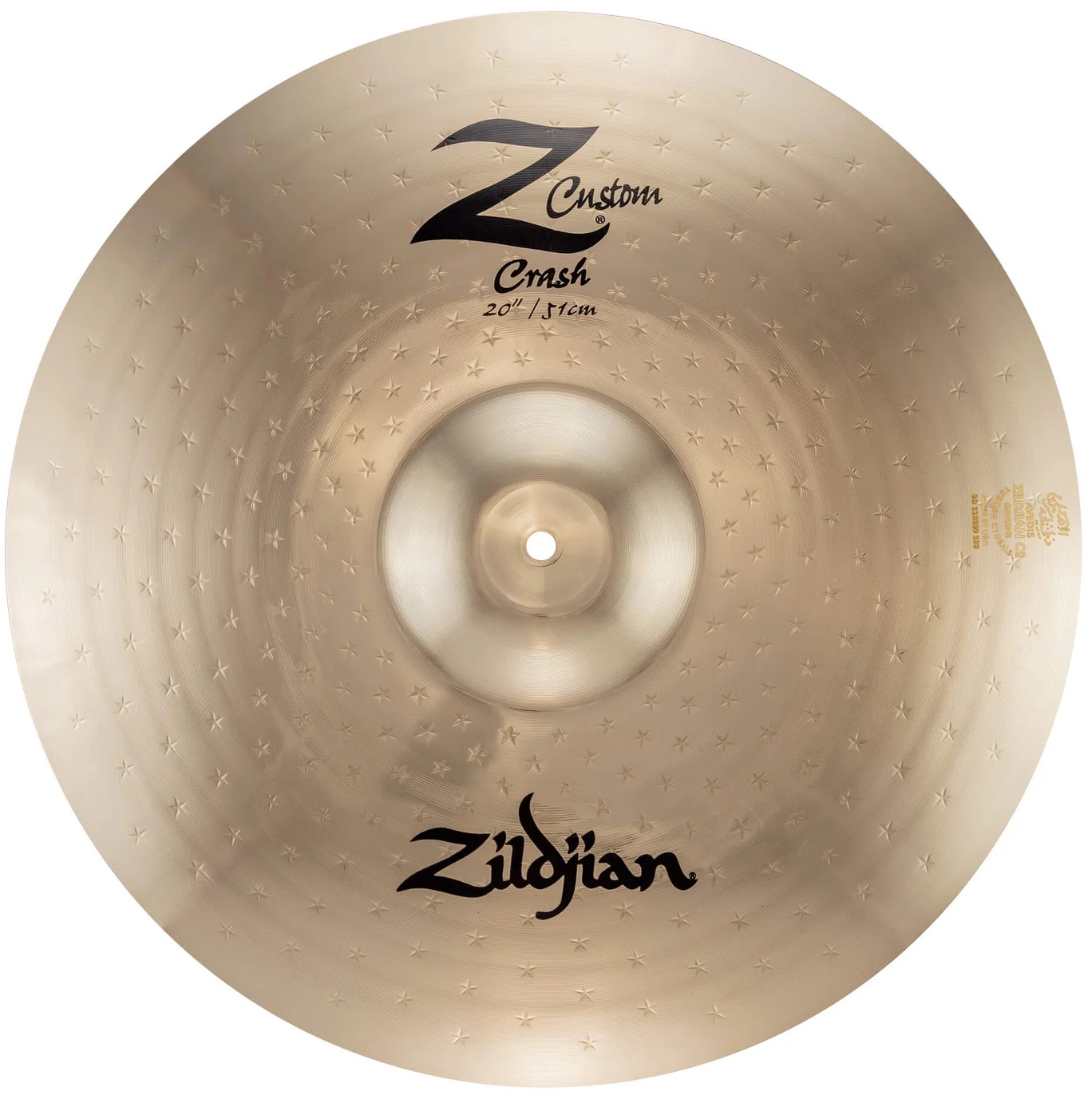 Zildjian 20" Z Custom Crash (obrázek 4)