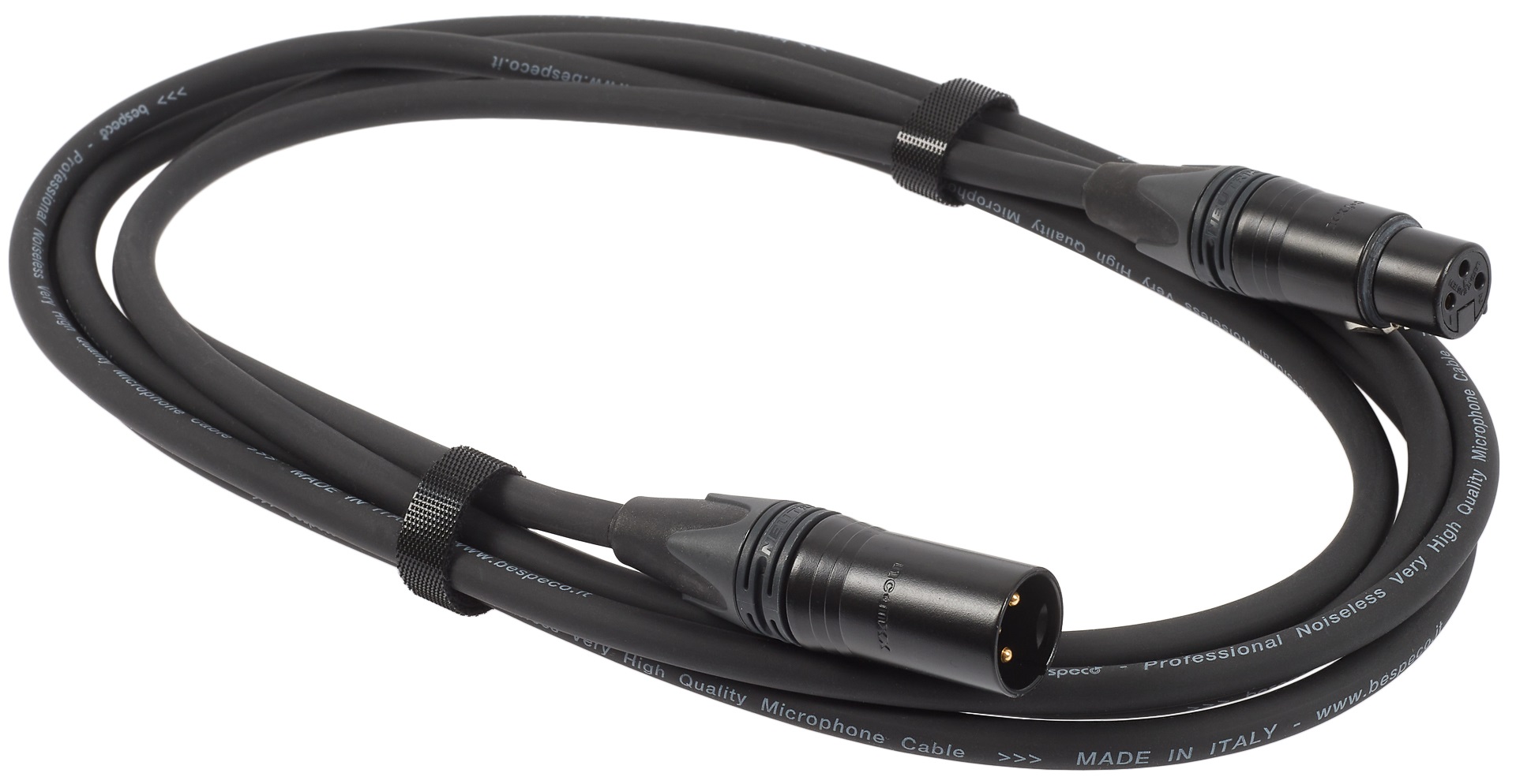 Bespeco Alpha Microphone Cable Neutrik XLR M - XLR F 3 m (obrázek 3)