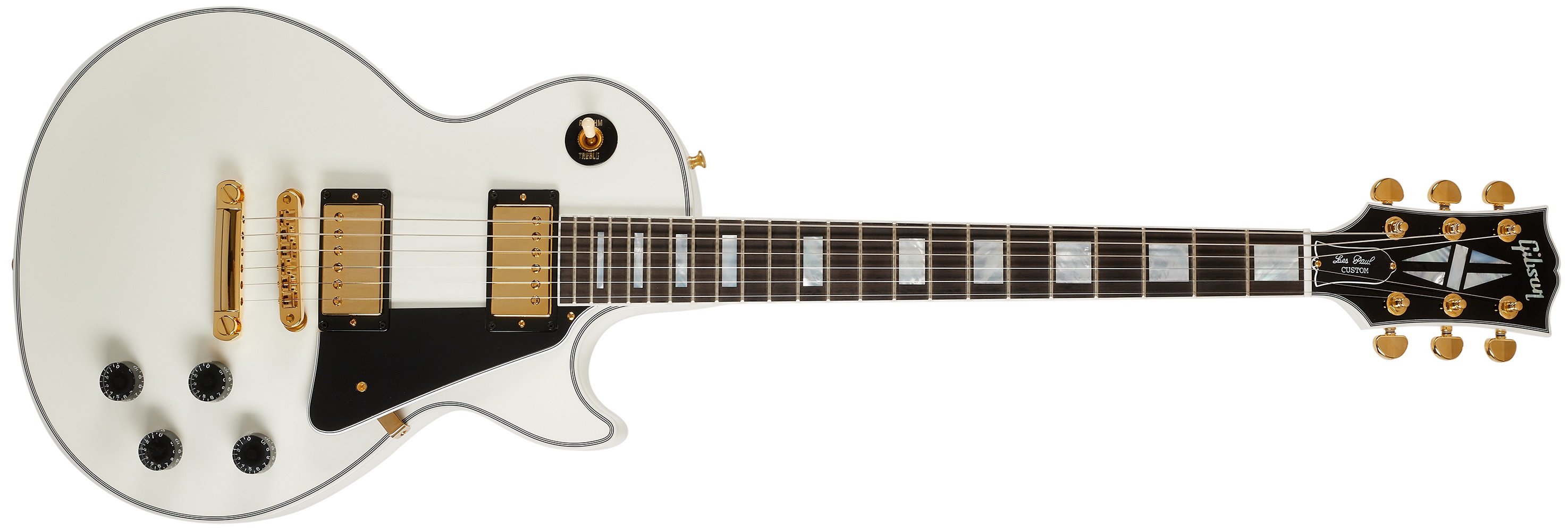 Gibson Custom Shop Les Paul Custom w/ Ebony Fingerboard Gloss Alpine W