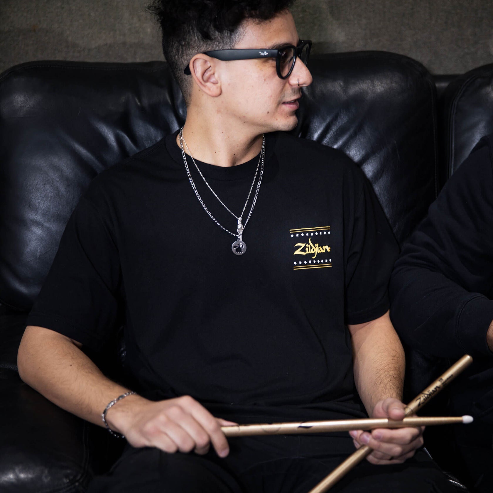 Zildjian Z Custom Limited Edition Black T-Shirt Small (obrázek 5)