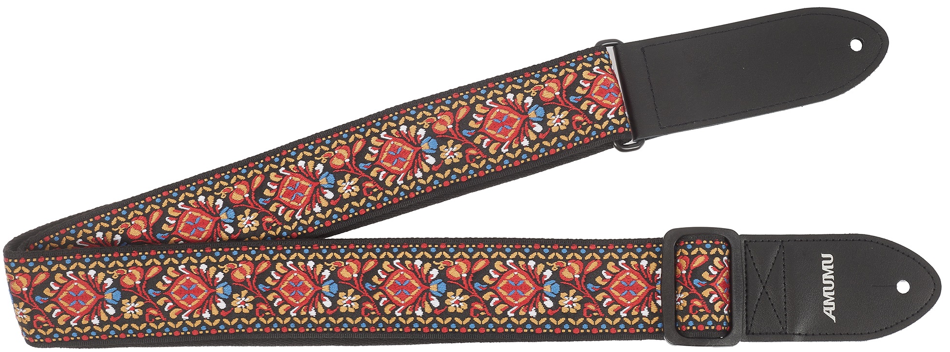 Amumu Vintage Embroidery Red Cotton Strap (obrázek 3)