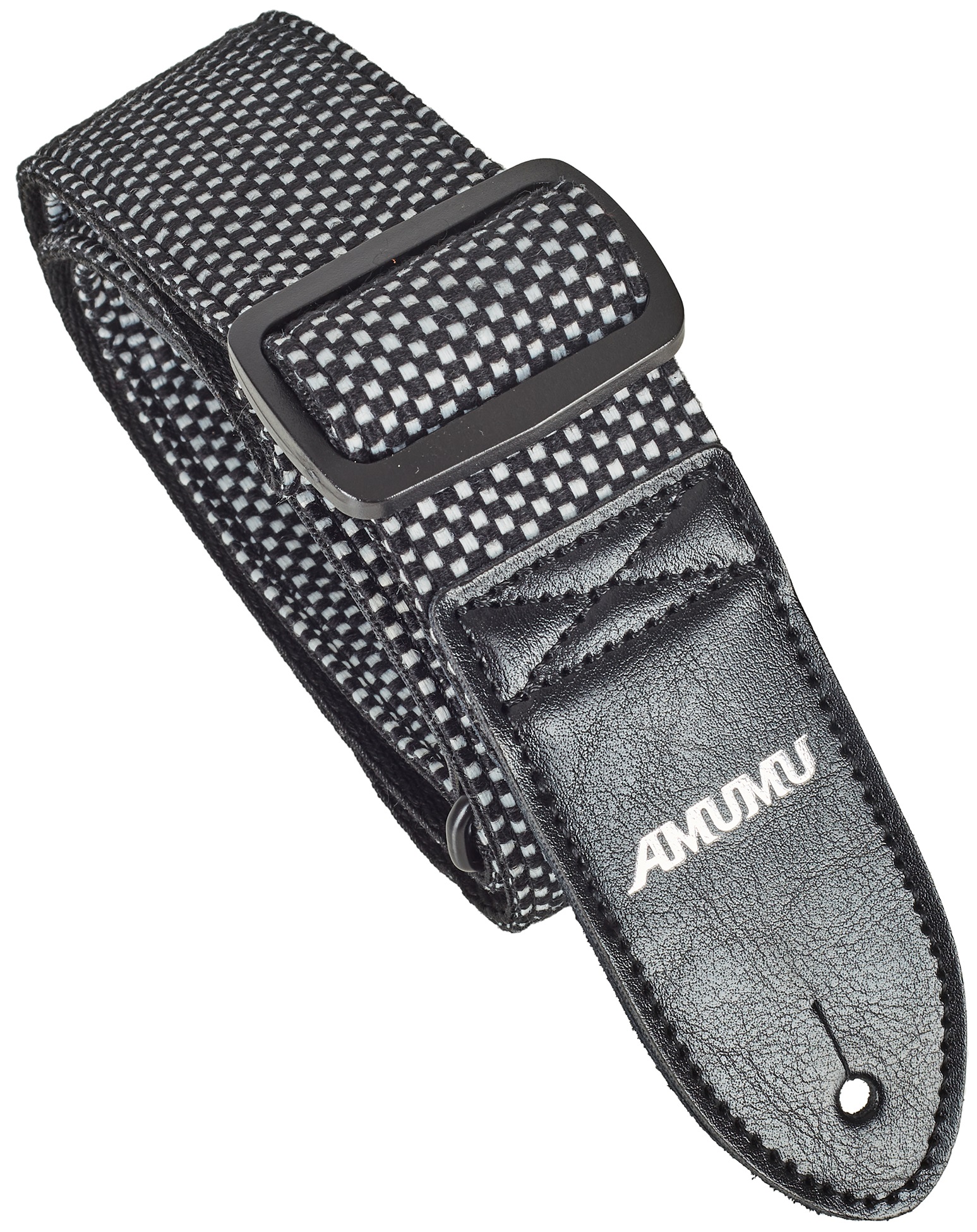 Levně Amumu Grid Design Strap Black & White
