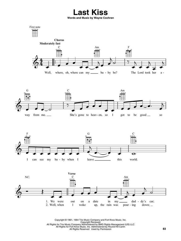 MS Next First 50 Songs You Should Play On Ukulele (obrázek 6)