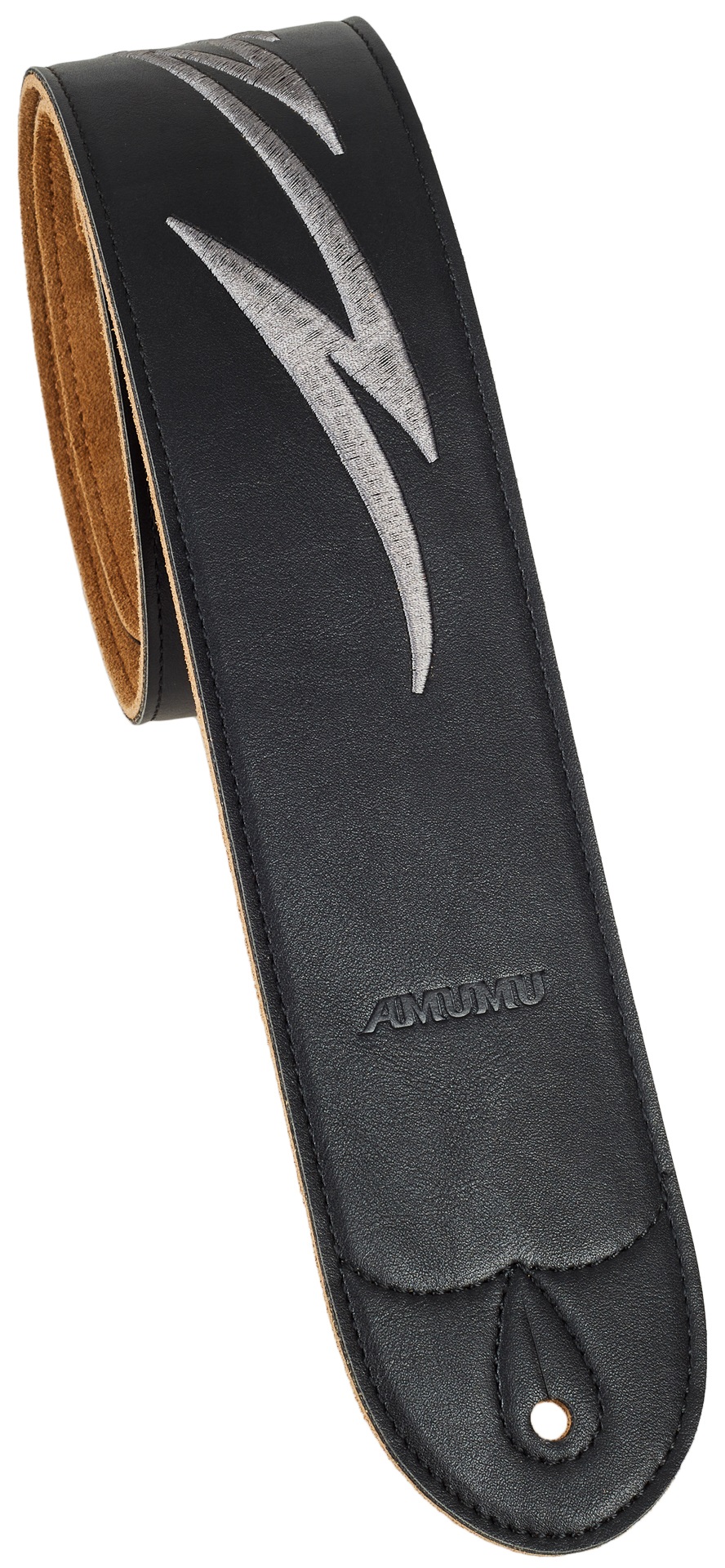 Levně Amumu Embroidered Lightning Leather Strap
