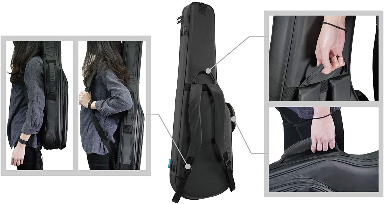 Ibanez POWERPAD ULTRA Gig Bag E-Guitar - Charcoal Gray (obrázek 8)