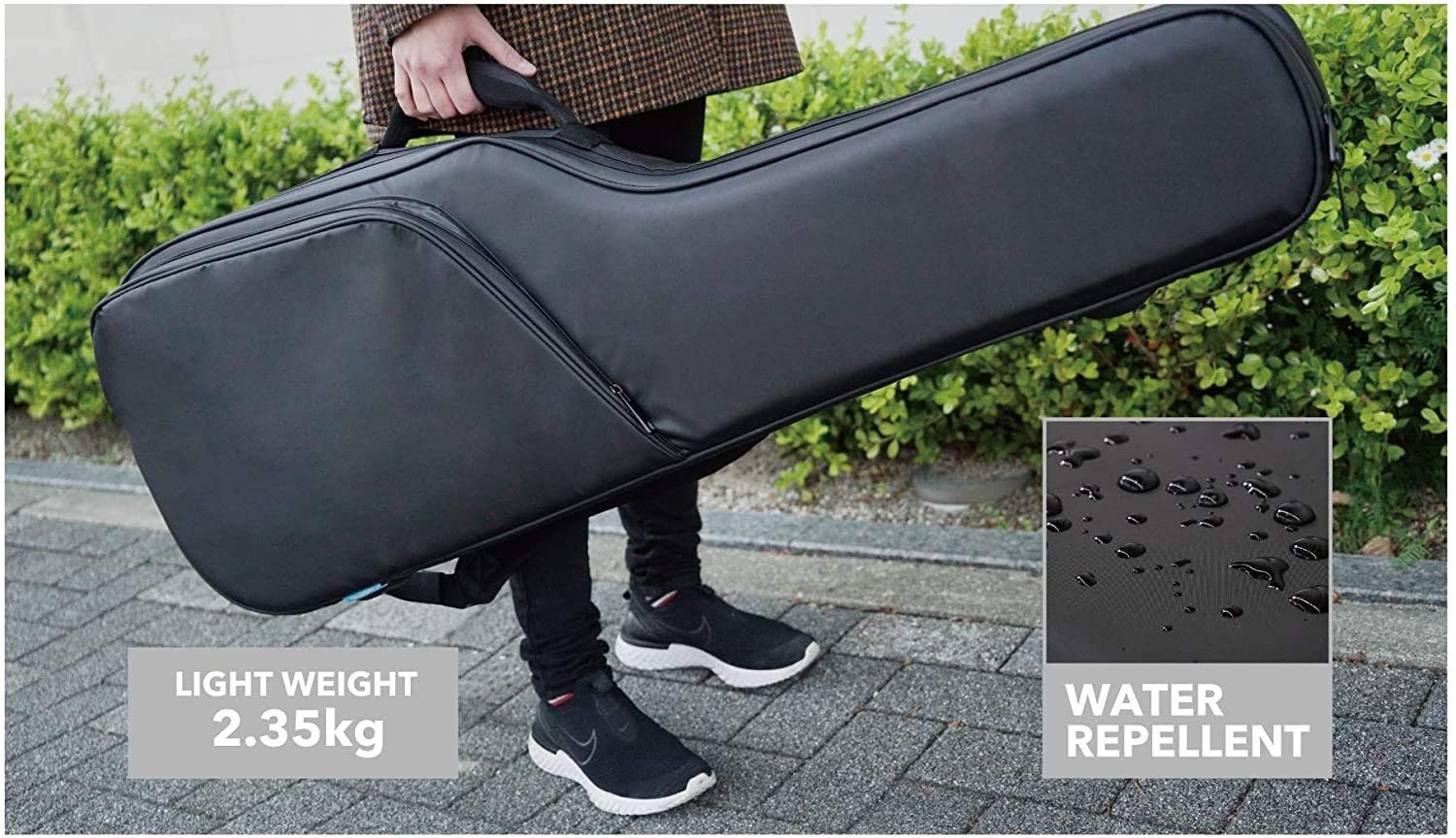 Ibanez POWERPAD ULTRA Gig Bag E-Guitar - Charcoal Gray (obrázek 11)