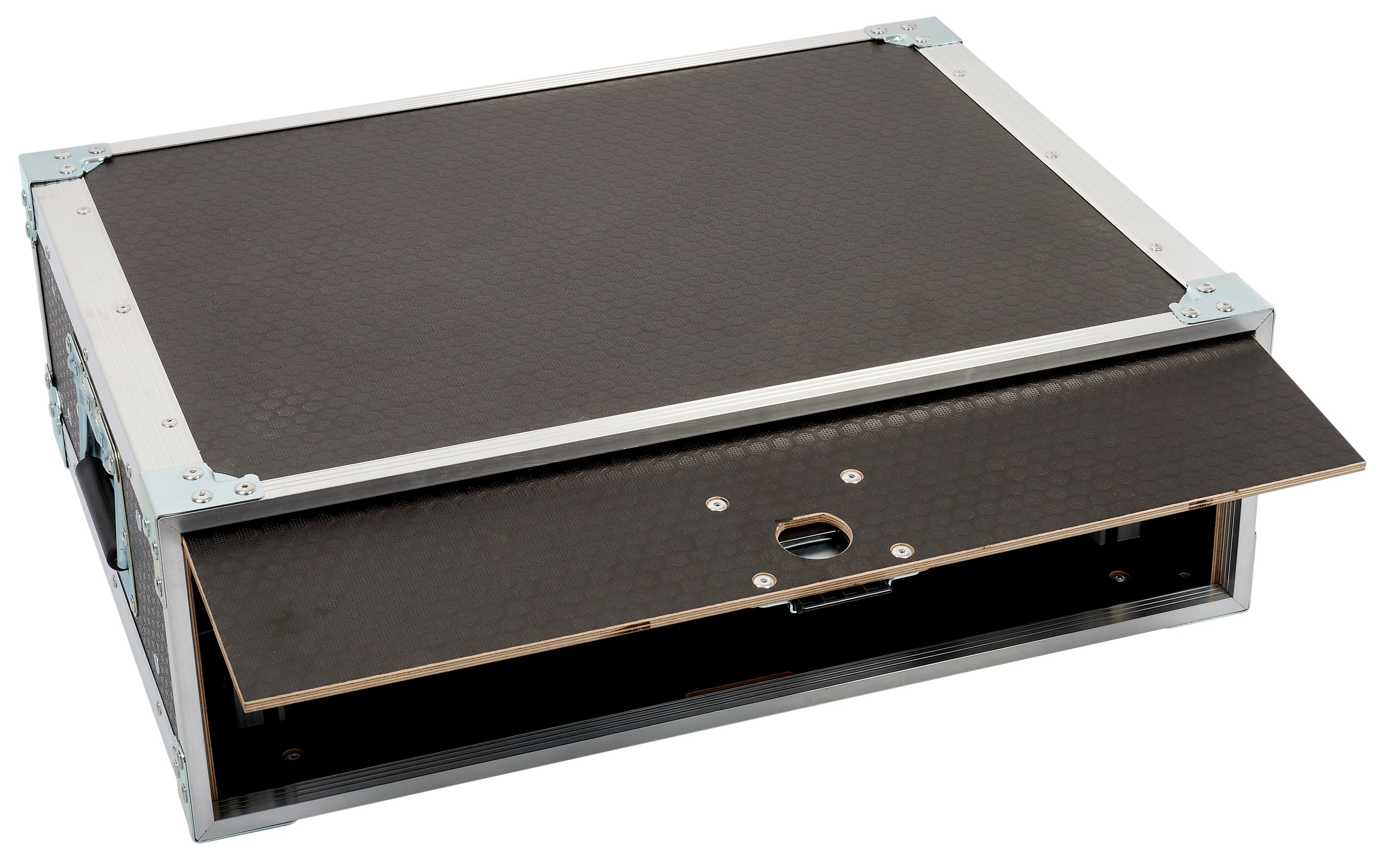 Razzor Cases HEXA 3U sliding door rack pro Nexo NXAMP4x1mk2 odpružený (obrázek 4)