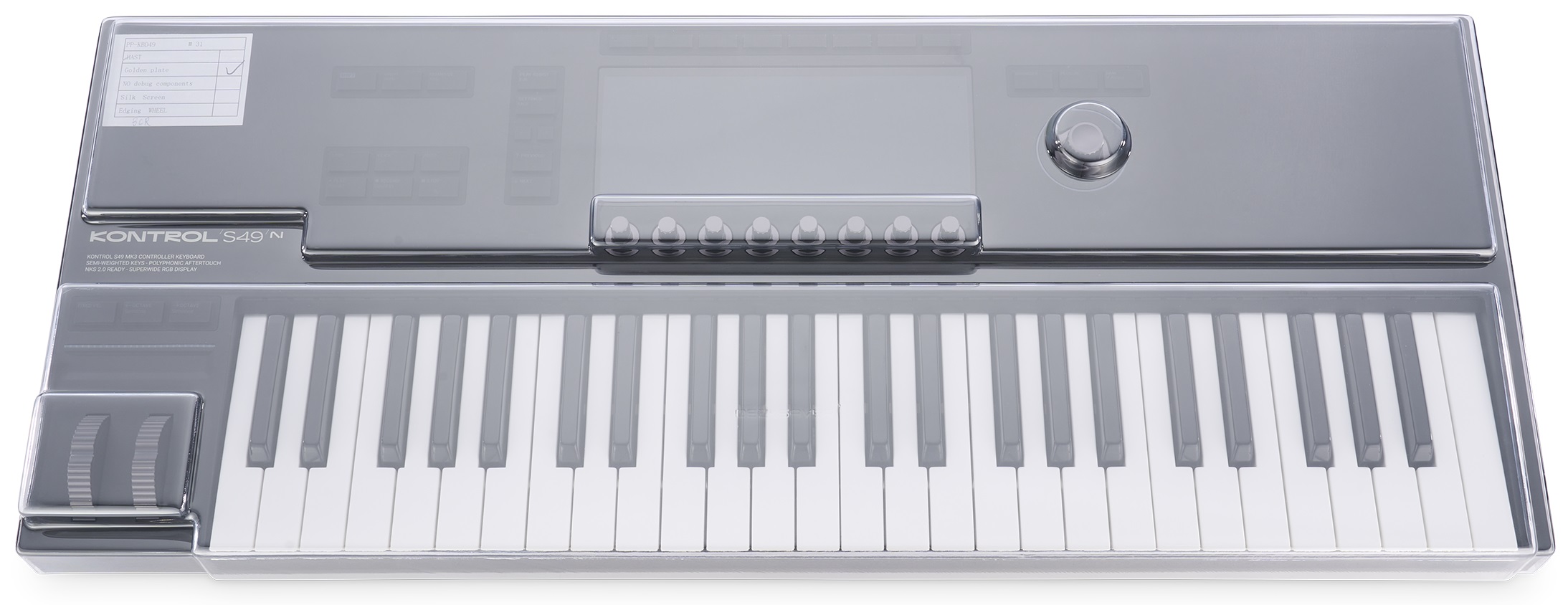 Levně Decksaver NATIVE INSTRUMENTS KONTROL S49 MK3 COVER