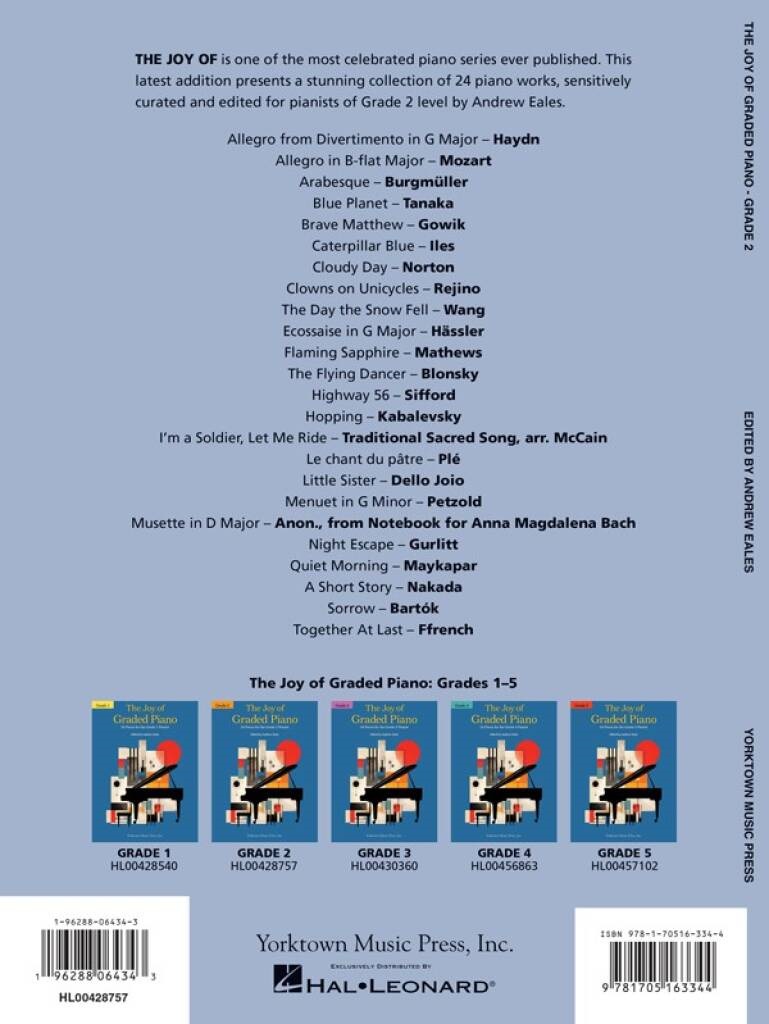 MS The Joy Of Graded Piano - Grade 2 (obrázek 4)