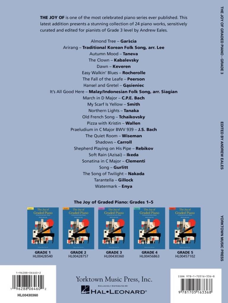 MS The Joy Of Graded Piano - Grade 3 (obrázek 3)