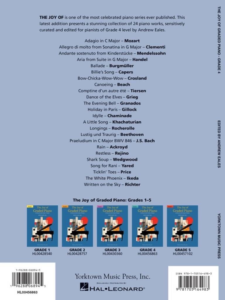 MS The Joy Of Graded Piano - Grade 4 (obrázek 3)