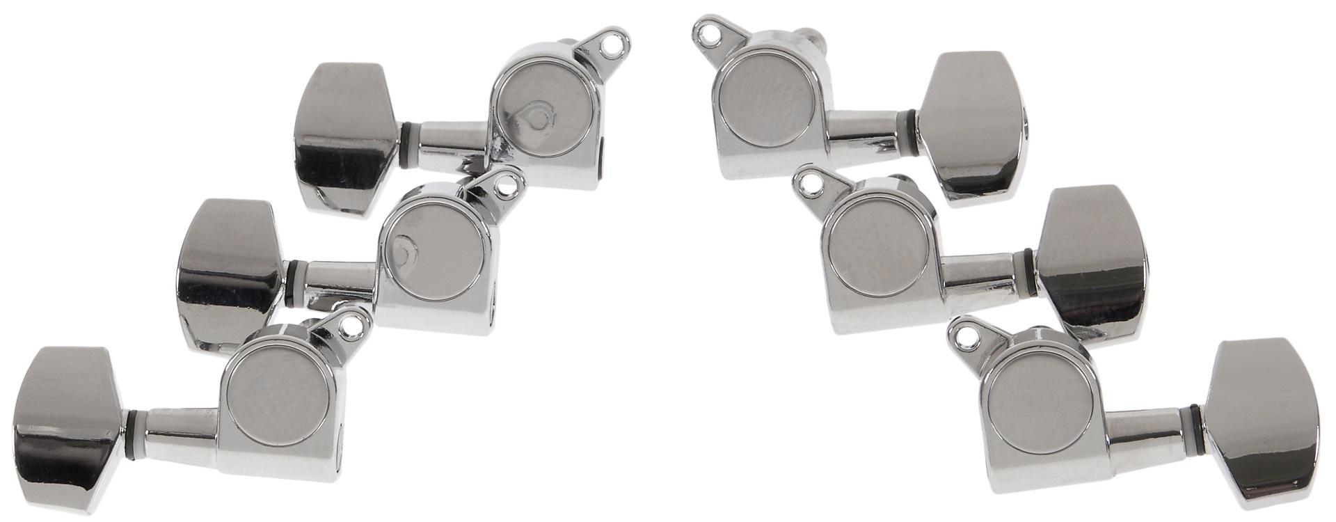 Levně Razzor Guitar Tuners 3+3 Chrome