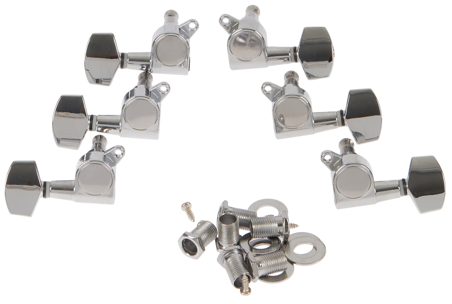 Razzor Guitar Tuners 3+3 Chrome (obrázek 4)