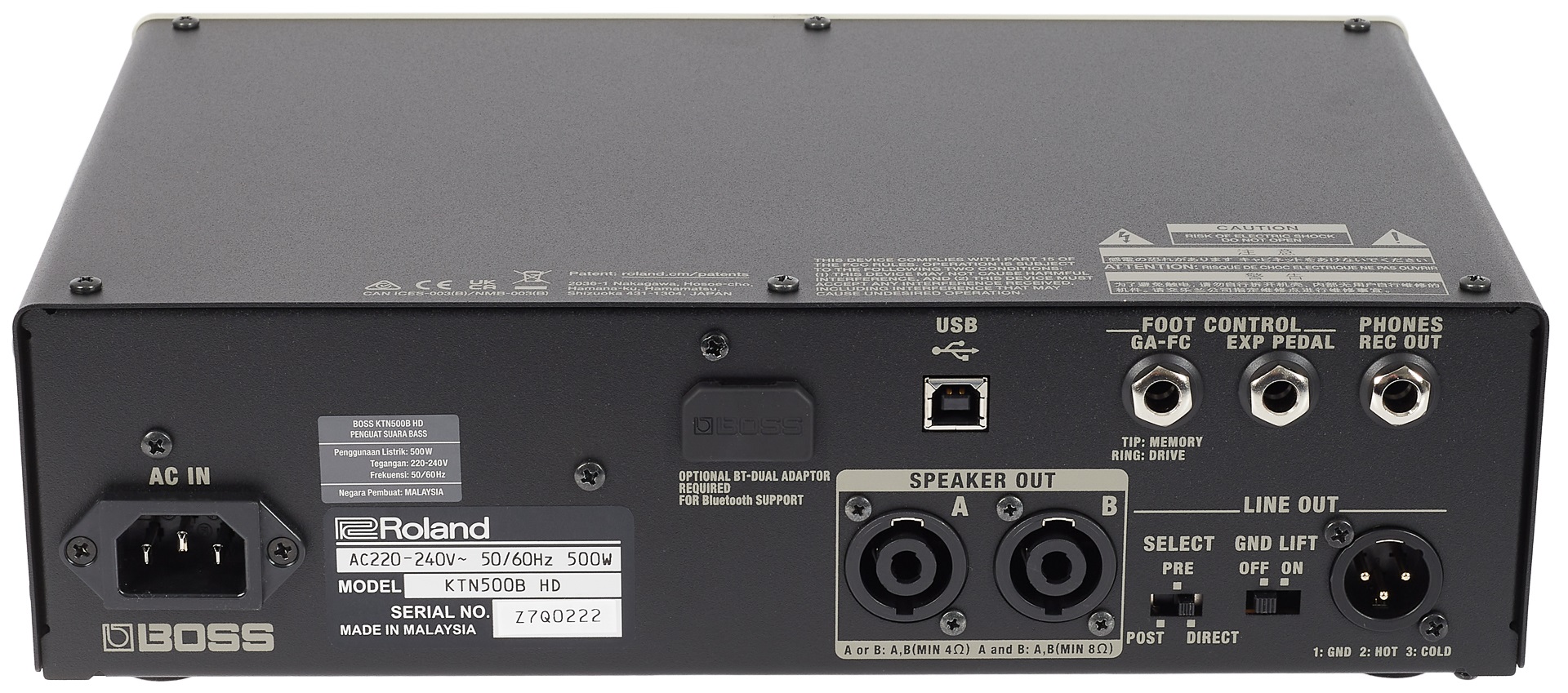 Boss Katana 500 Bass Head (obrázek 4)