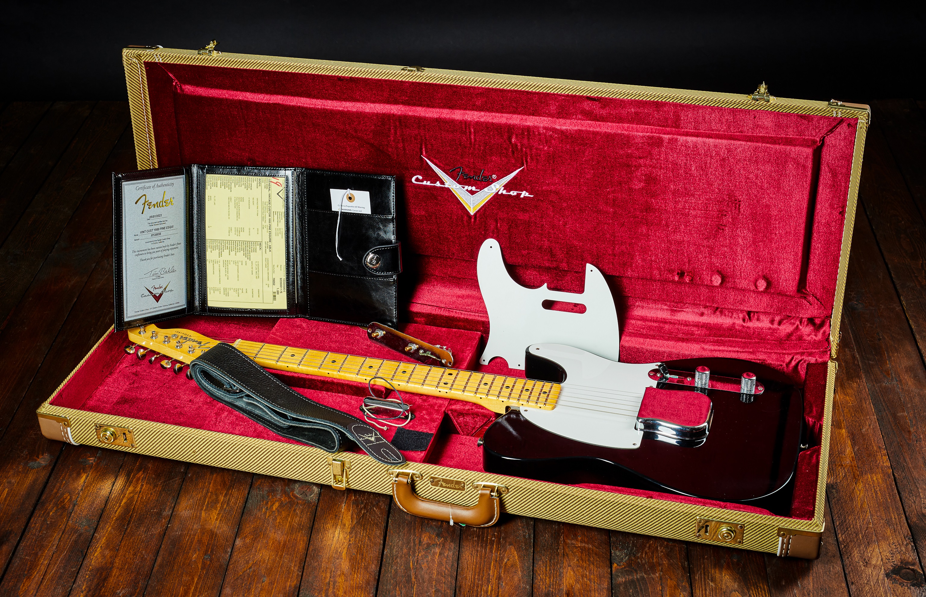 Fender Custom Shop 2023 Pine Esquire 50 NOS (obrázek 8)