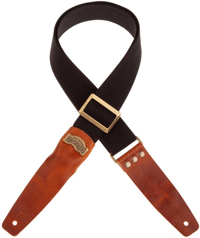 Levně Magrabò Stripe SC Cotton Black 5 cm, Brown Ends