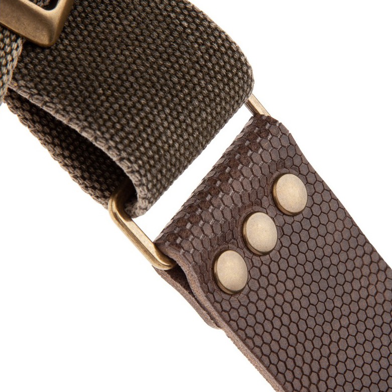 Magrabò Stripe SC Cotton Washed Olive Green / Twinkle Grey 5 cm (obrázek 7)