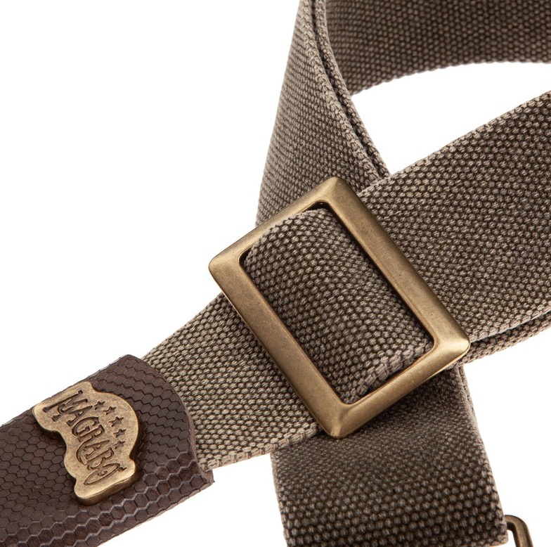 Magrabò Stripe SC Cotton Washed Olive Green / Twinkle Grey 5 cm (obrázek 9)
