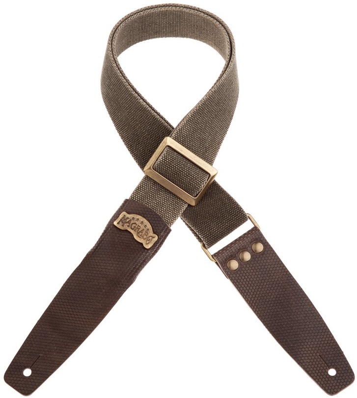 Levně Magrabò Stripe SC Cotton Washed Olive Green / Twinkle Grey 5 cm
