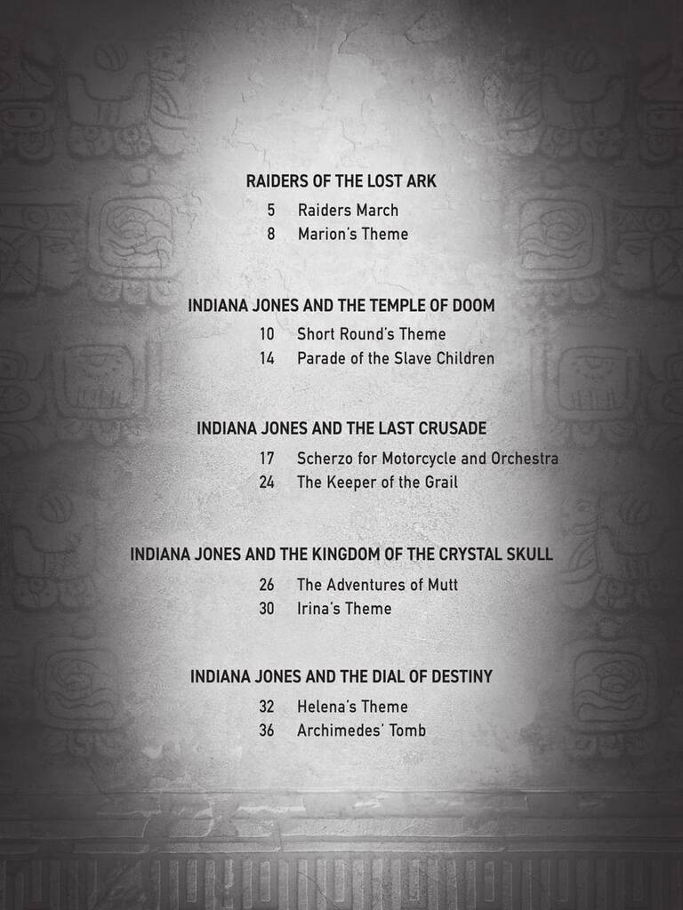 MS Indiana Jones Piano Solo Collection (obrázek 3)