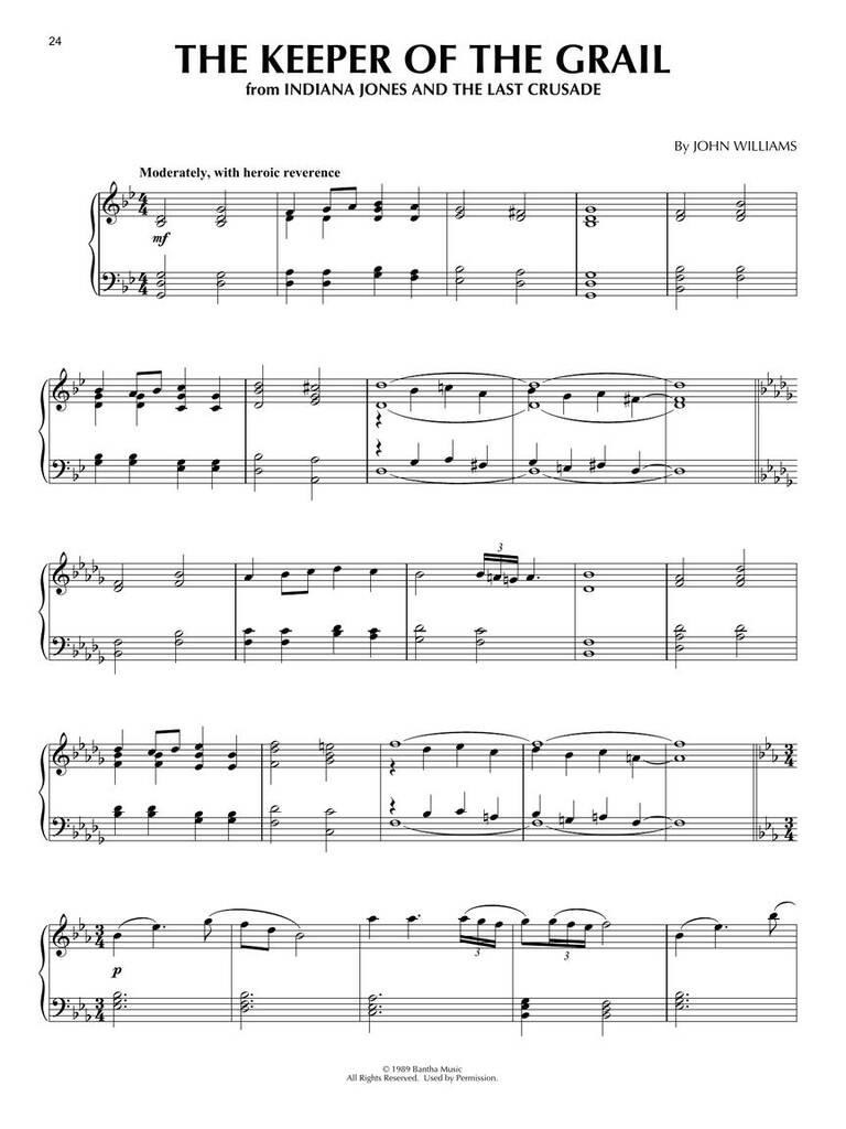MS Indiana Jones Piano Solo Collection (obrázek 4)