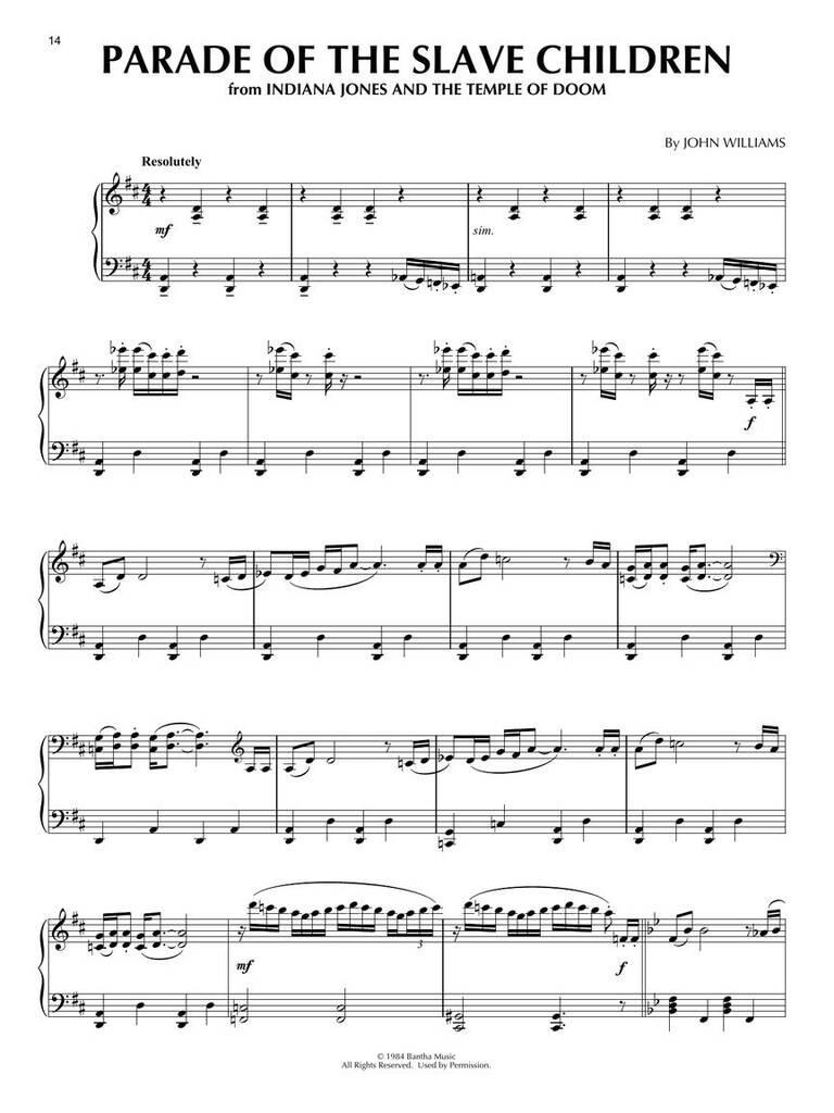 MS Indiana Jones Piano Solo Collection (obrázek 8)