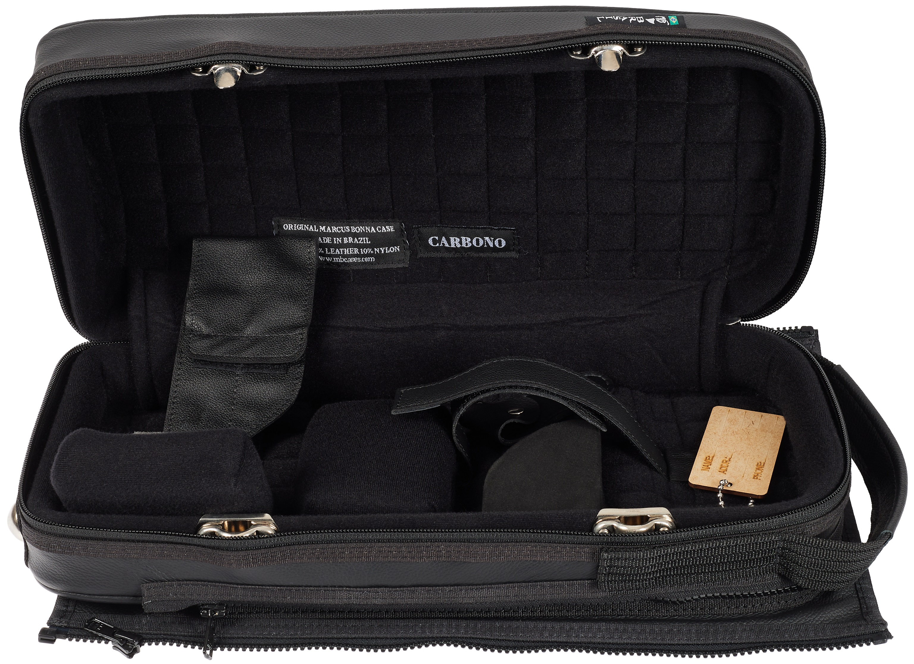 Marcus Bonna Piccolo Trumpets Case MB with System Zipper, Carbon Fiber (obrázek 9)