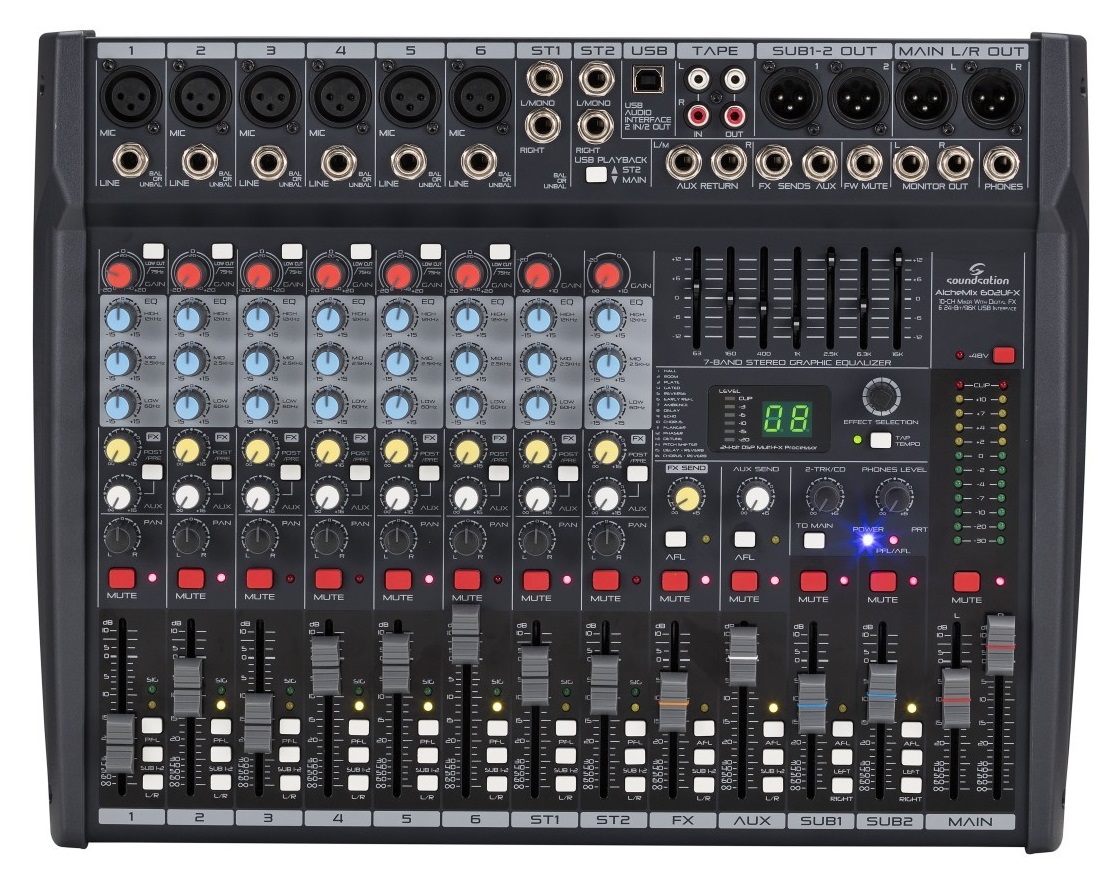 Levně Soundsation ALCHEMIX 602UFX