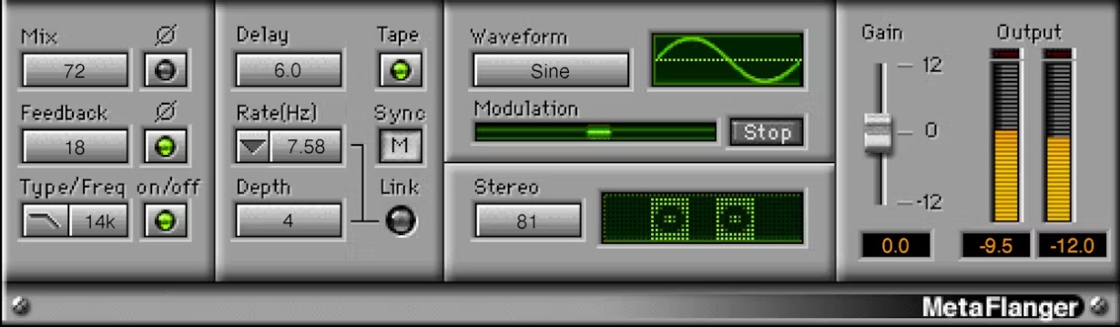 Levně WAVES MetaFlanger