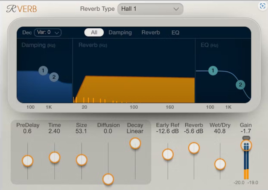 Levně WAVES Renaissance Reverb