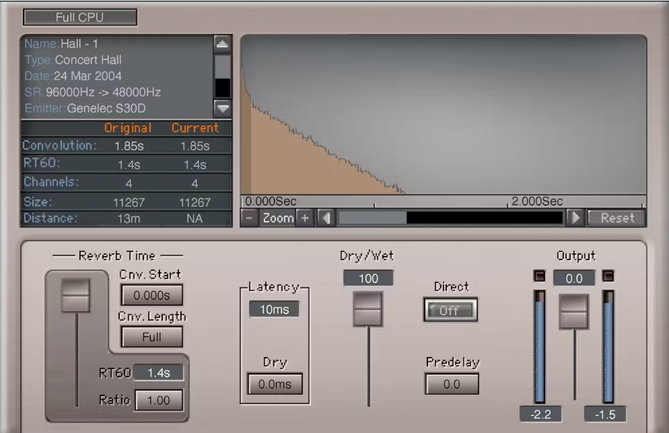 Levně WAVES IR-L Convolution Reverb