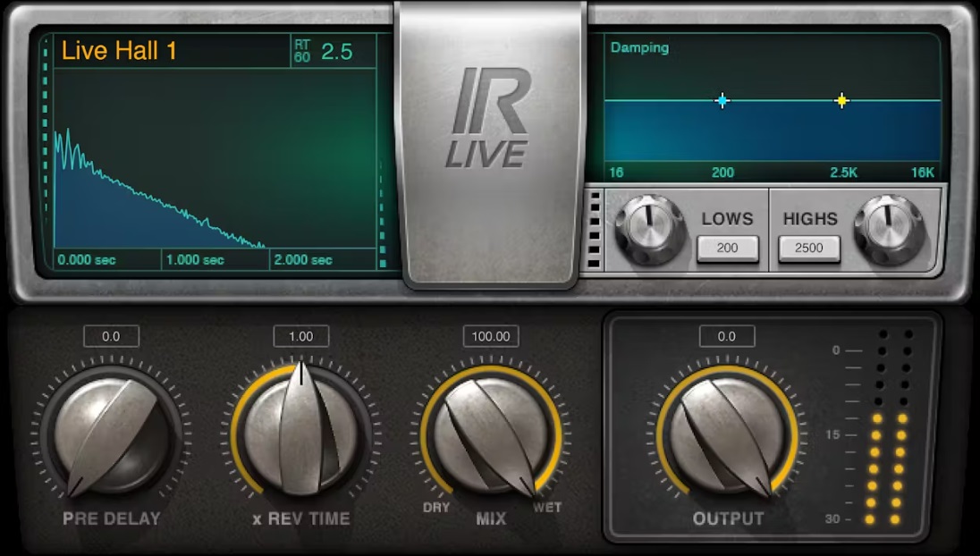 Levně WAVES IR-Live Convolution Reverb