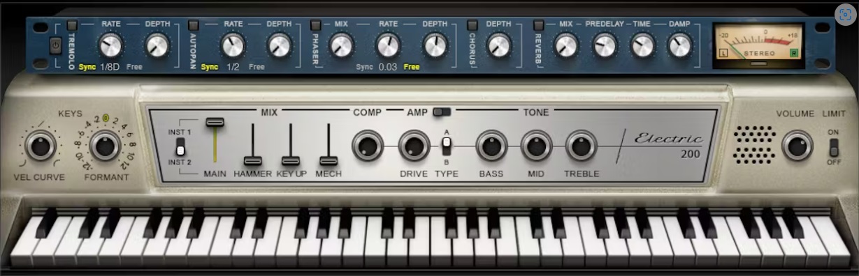 Levně WAVES Electric 200 Piano