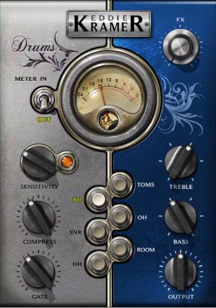 Levně WAVES Eddie Kramer Drum Channel