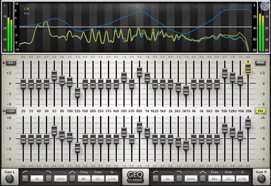 Levně WAVES GEQ Graphic Equalizer
