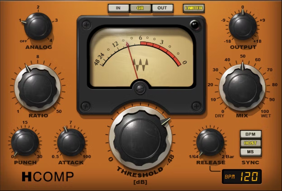 Levně WAVES H-Comp Hybrid Compressor