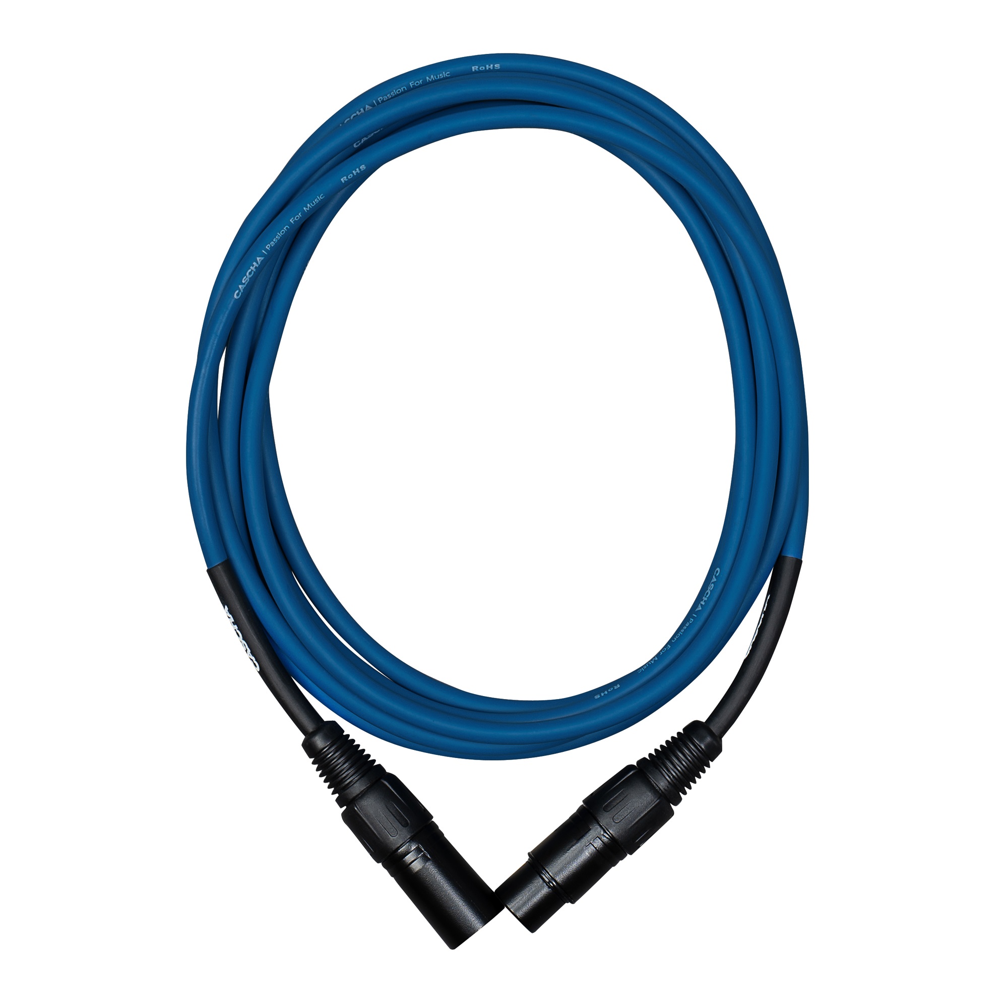 Cascha Standard Line Mic Cable Blue 6m (obrázek 4)