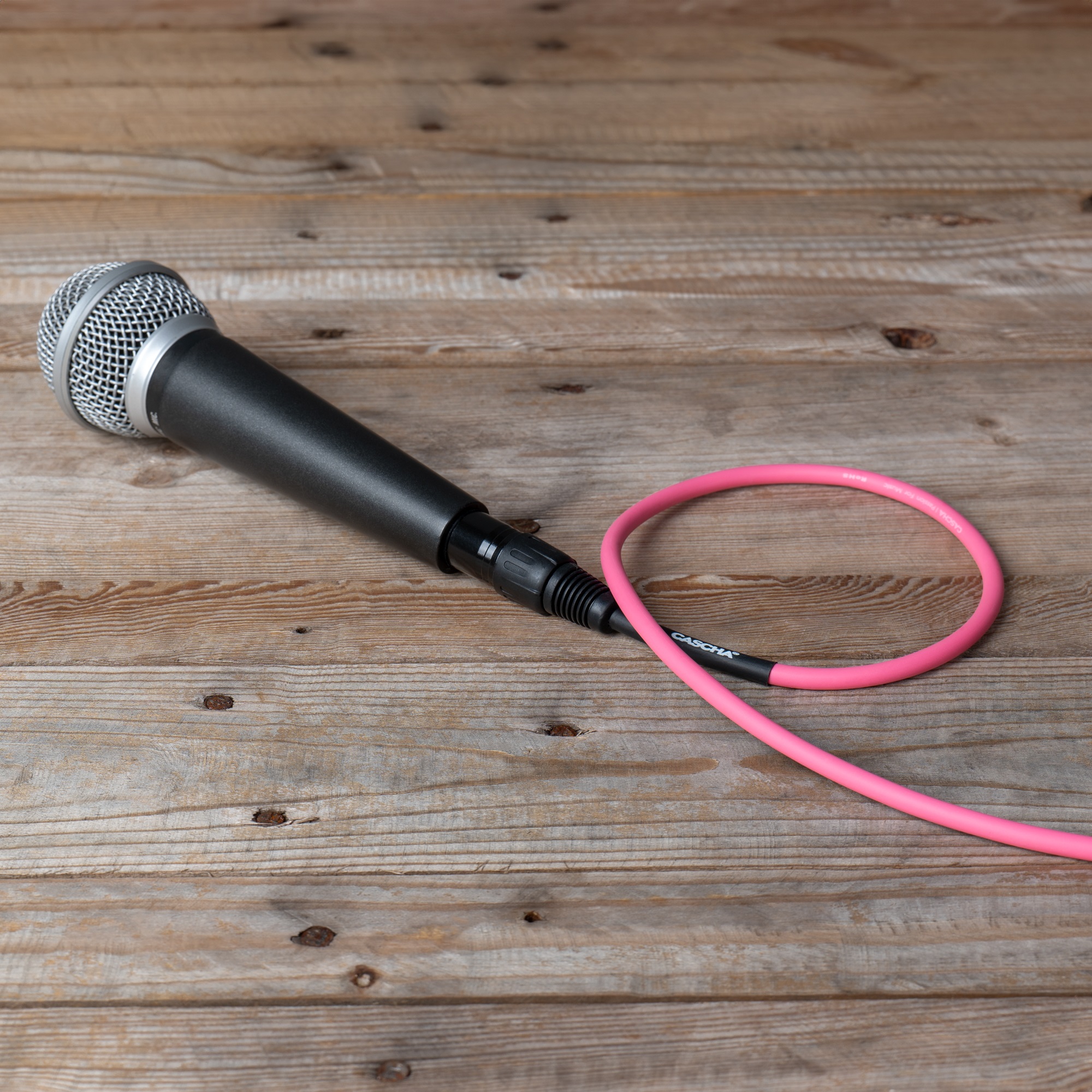 Cascha Standard Line Mic Cable Pink 6m (obrázek 11)