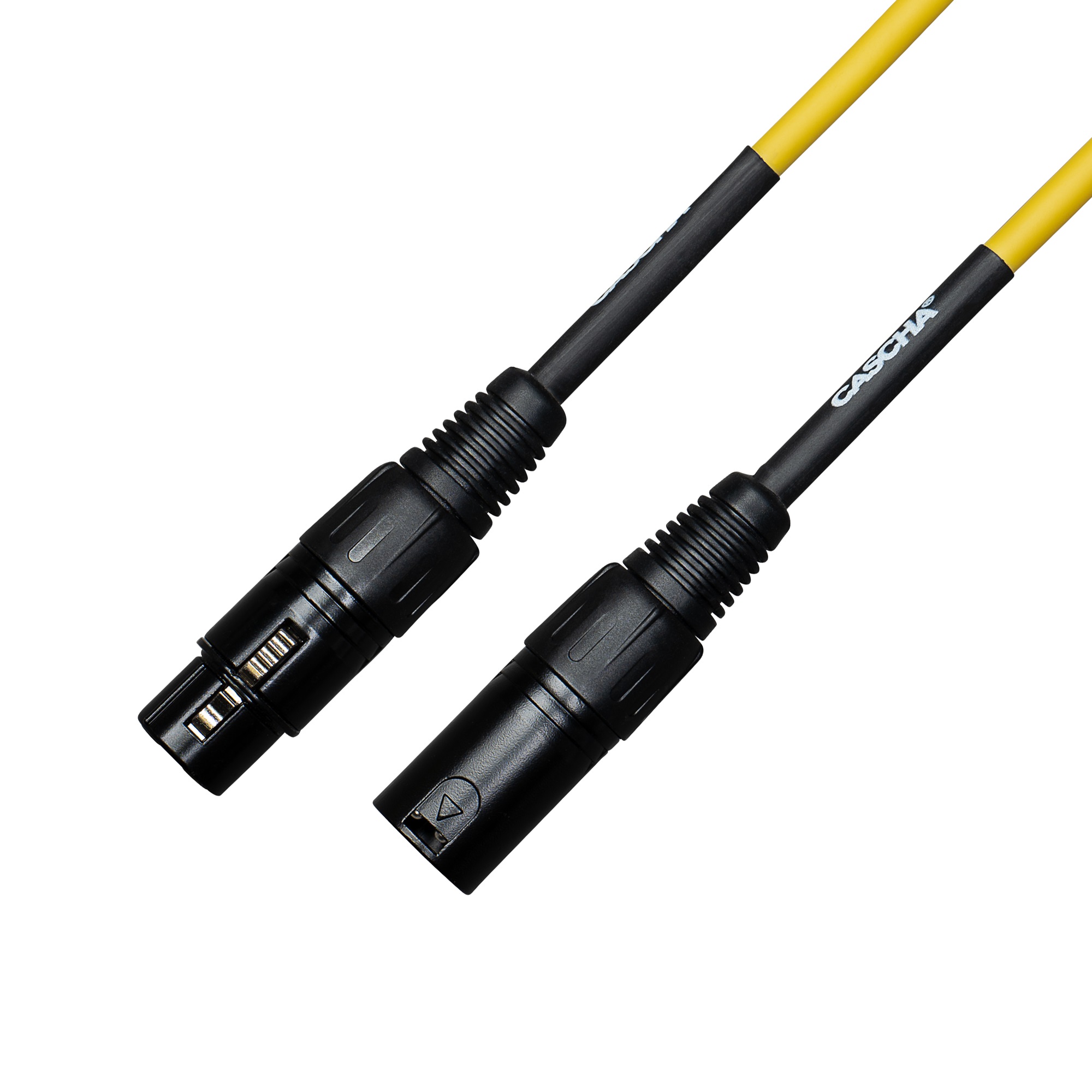 Cascha Standard Line Mic Cable Yellow 9m (obrázek 3)