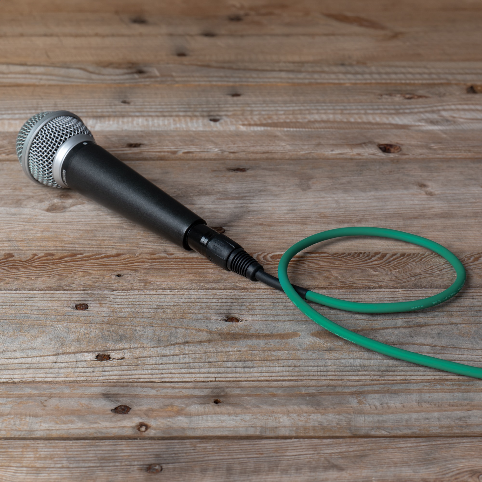 Cascha Standard Line Mic Cable Green 2m (obrázek 11)