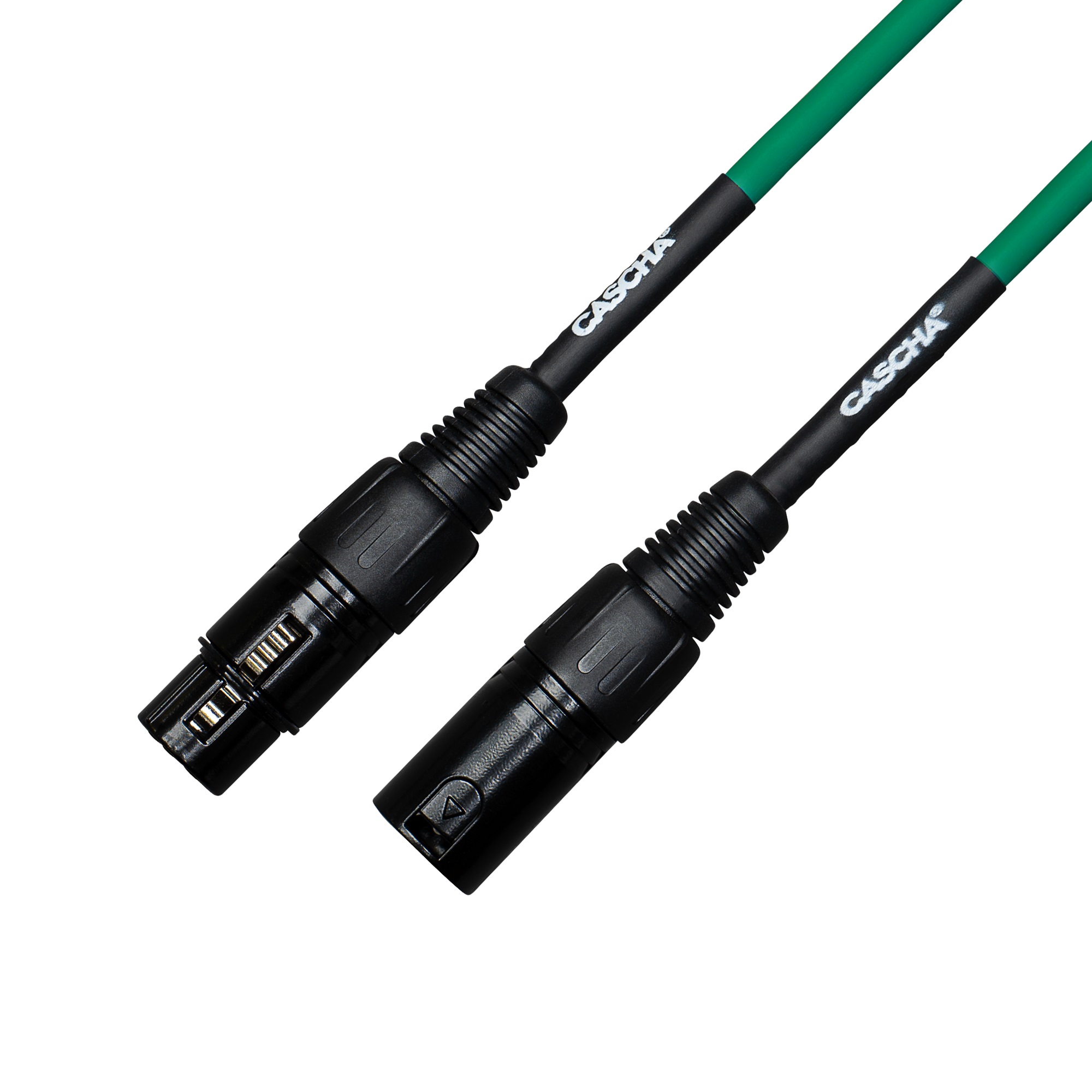 Cascha Standard Line Mic Cable Green 9m (obrázek 3)