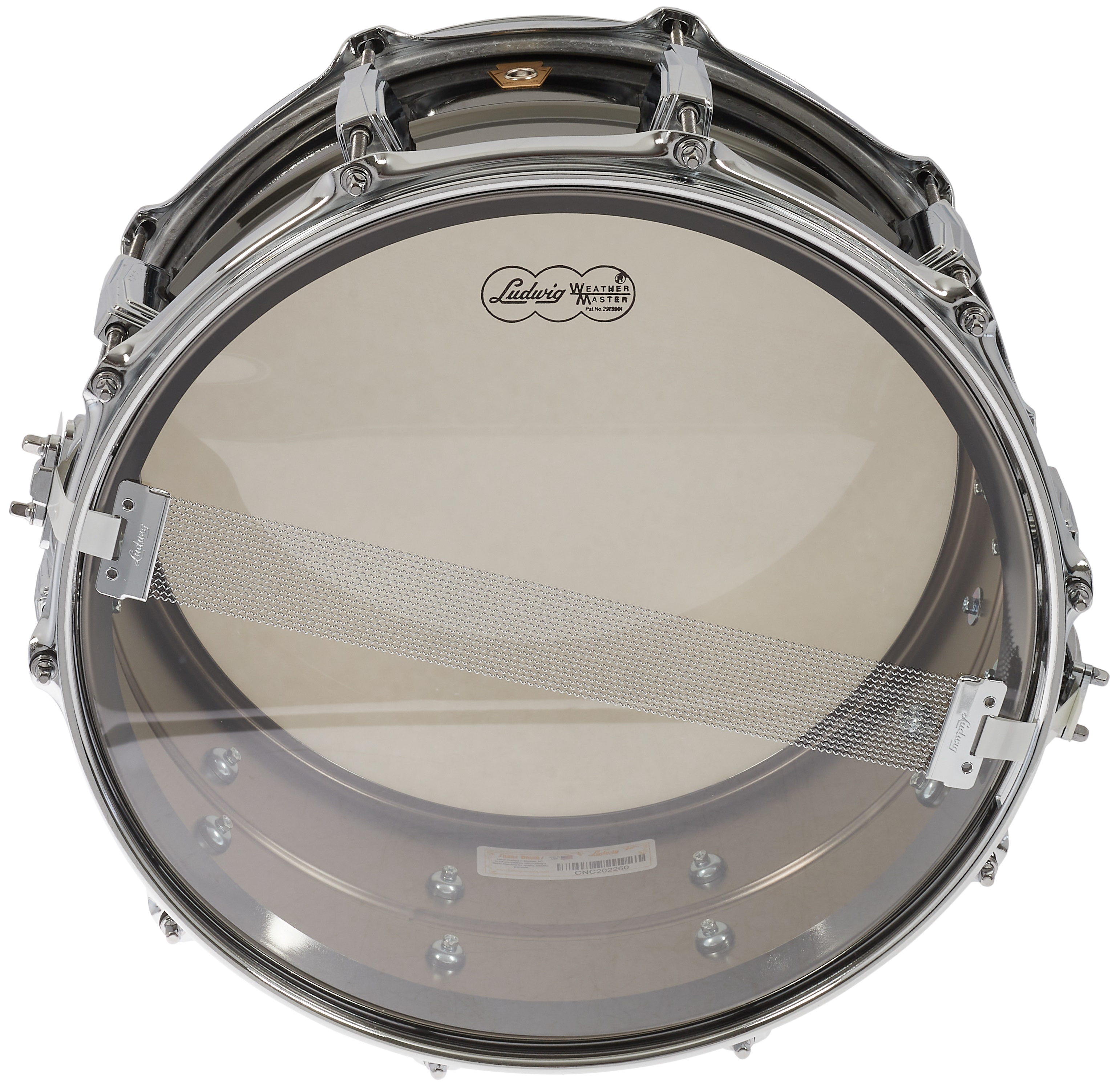 Ludwig 14" x 6,5" Black Beauty LB417 (obrázek 5)