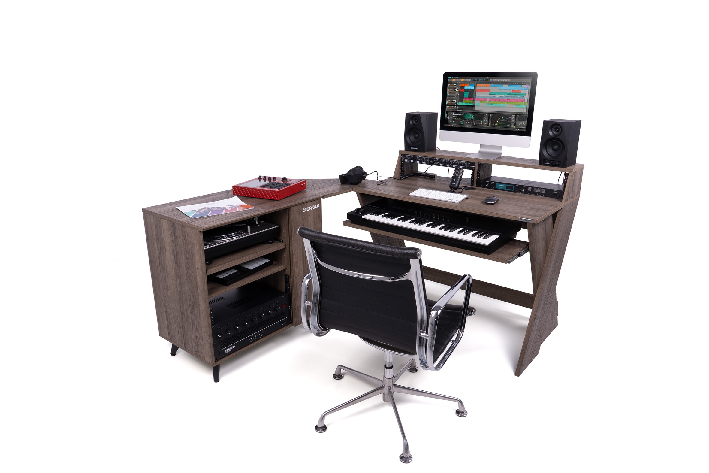 Levně Glorious Modular Side Rack Adapter Walnut