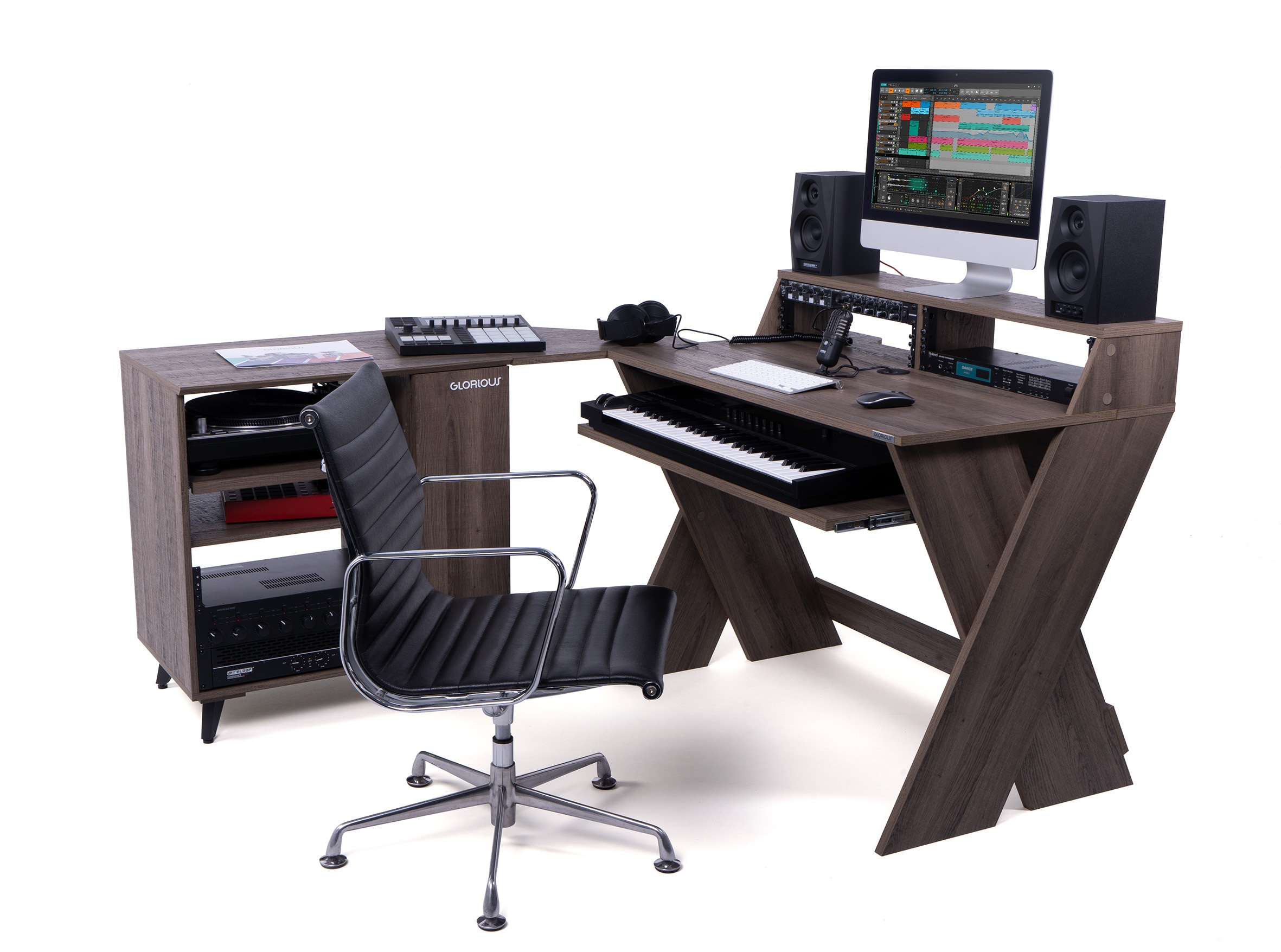 Glorious Modular Side Rack Adapter Walnut (obrázek 3)