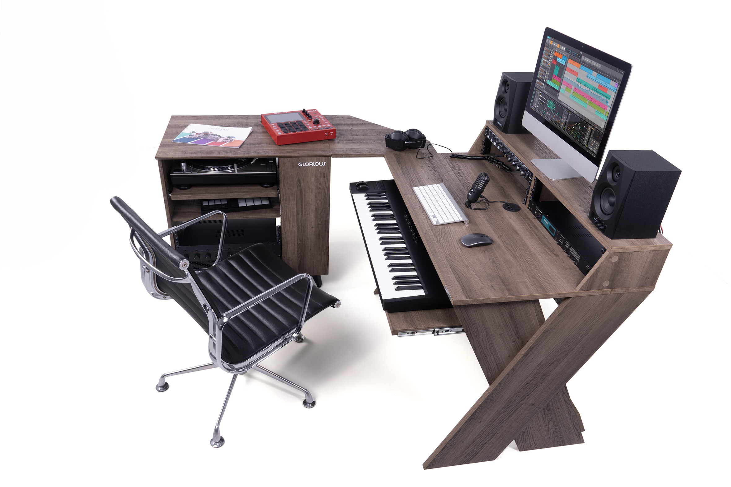 Glorious Modular Side Rack Adapter Walnut (obrázek 4)